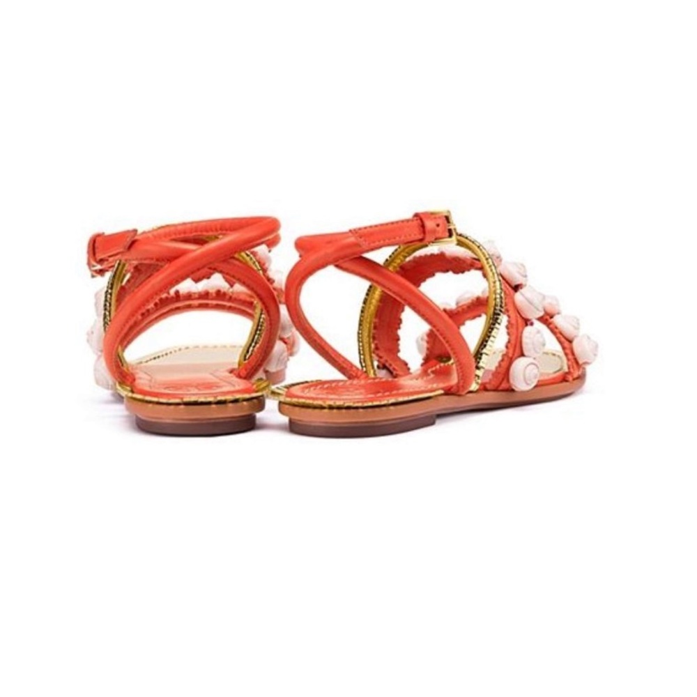 NWOT Tory Burch Sinclair Seashell Sandals - Picture 3 of 8